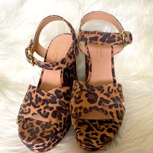 Kate Spade “Grace” Platform Sandals